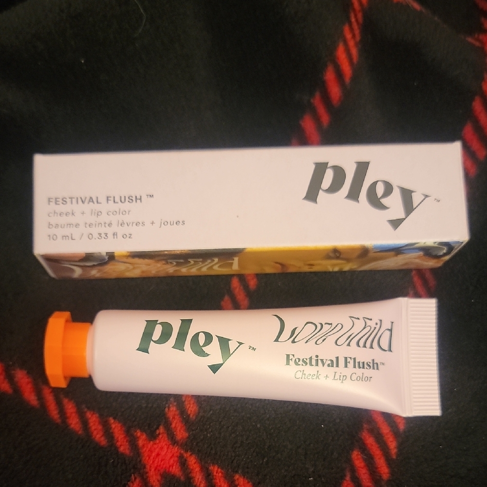 Pley Festival Flush Cheek and Lip Color BNIB Desert Flora is the shade.